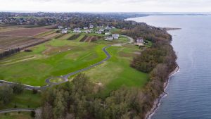 Aerial photo Sakonnet Bluffs Portsmouth RI