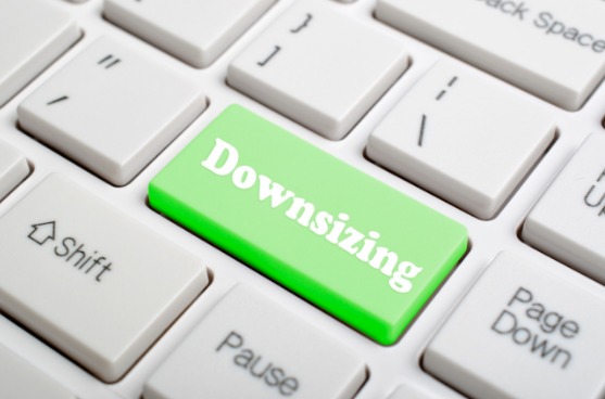 downsizing button