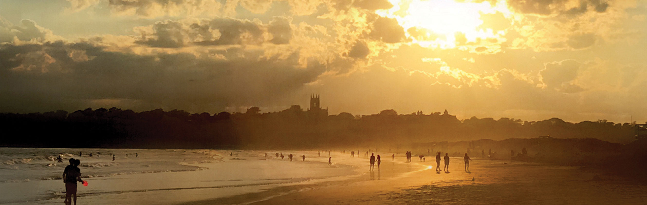 Summer Scene at Second Beach Newport