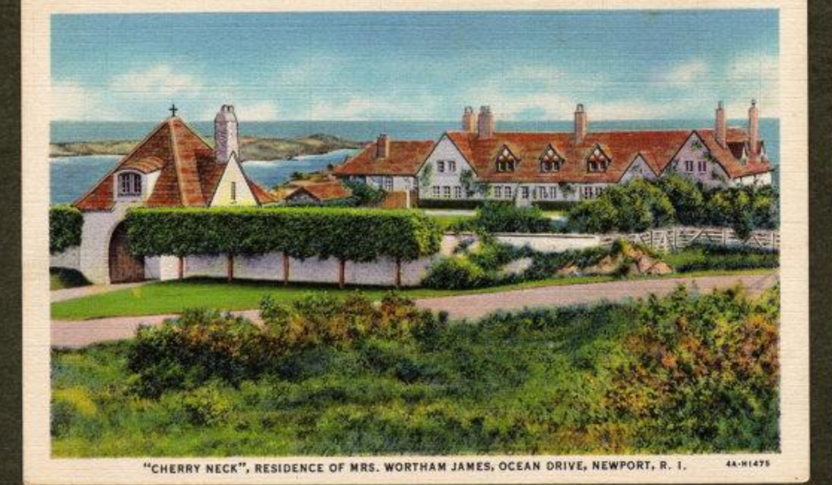 Normandie postcard